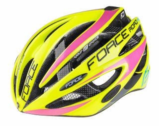 Casca Force Road Pro, fluo roz S-M (54-58 cm)