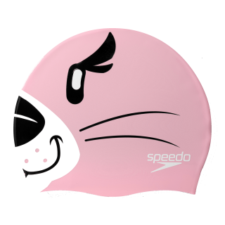 Casca inot copii SPEEDO Printed Character, roz negru