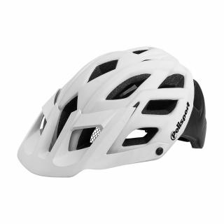 Casca Polisport E3 Enduro Alba cu Negru Mat