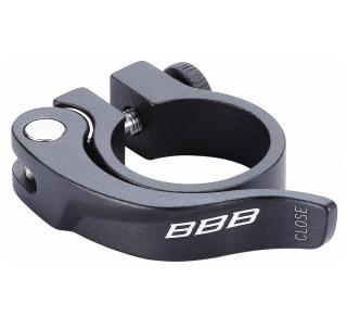 Colier tija sa BBB SmoothLever BSP-87, 34.9 mm, strangere rapida, negru