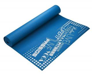 Covoras gimnastica LIFEFIT Slimfit 173x58x0.4 cm, albastru