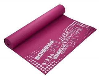 Covoras gimnastica LIFEFIT Slimfit 173x58x0.4 cm, bordo