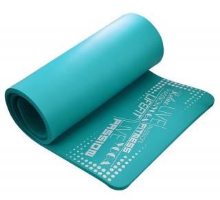 Covoras yoga LIFEFIT Exclusive Plus 180x60x1.5 cm, turcoaz