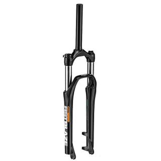 Furca 27.5   RST Blaze, gat 1 1 8  , suspensie pe arc, cursa 100 mm, prindere frane disc, negru