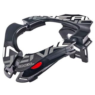 Guler protectie gat O NEAL Tron, negru alb
