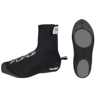 Huse pantofi neopren FORCE Over, negre, marime L