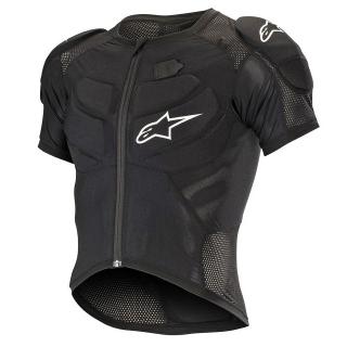 Jacheta protectie cu maneca scurta ALPINESTARS Vector Tech SS, negru, marime S