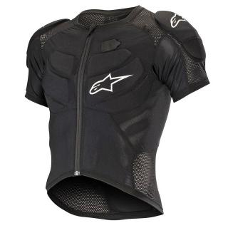 Jacheta protectie cu maneca scurta ALPINESTARS Vector Tech SS, negru, marime XL
