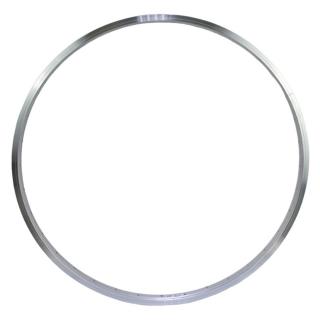 Janta 26   CERURIM Lyra, aluminiu simpla 36H (559x21), profil frane V-Brake, argintiu