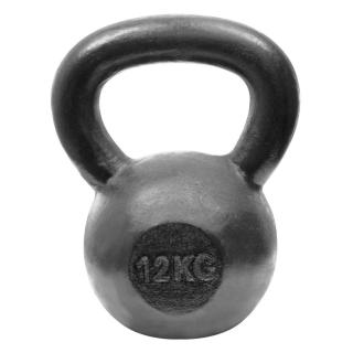 Kettlebell otel LIFEFIT 12 kg, negru