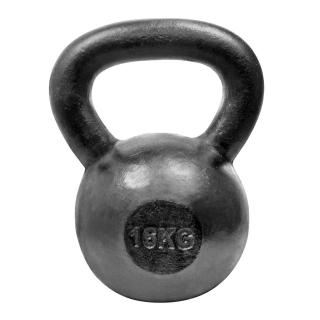 Kettlebell otel LIFEFIT 16 kg, negru