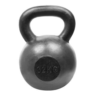 Kettlebell otel LIFEFIT 32 kg, negru