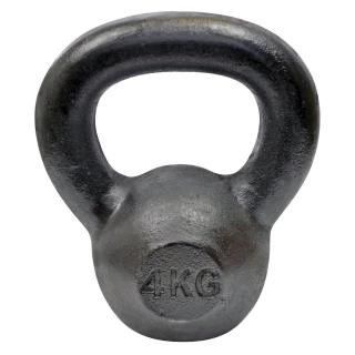 Kettlebell otel LIFEFIT 4 kg, negru