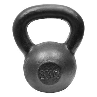 Kettlebell otel LIFEFIT 8 kg, negru