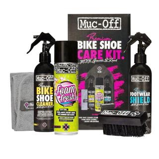 Kit pentru curatare incaltaminte MUC-OFF Premium Bike Shoe Care Kit