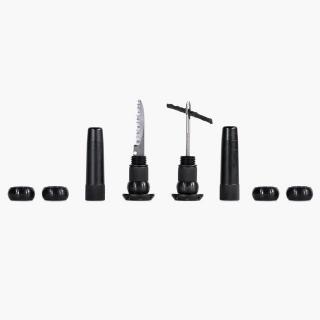 Kit reparatie MUC-OFF Stealth Tubeless Puncture Plug Negru Mat
