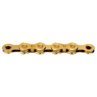 Lant KMC X12 Ti-N Gold,  za rapida, 126 zale, compatibil 12 viteze, cerat