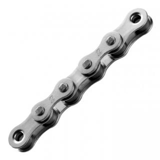 Lant KMC Z1 Wide Silver, 1 2  x1 8  , 112 zale, za rapida, compatibil single speed, argintiu mat