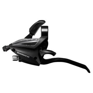 Maneta schimbator frana fata stanga SHIMANO Altus ST-EF500-L, 3 viteze, negru