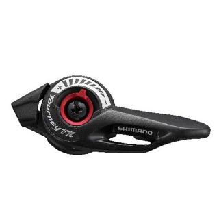 Maneta schimbator stanga fata SHIMANO Tourney SL-TZ500-L, 3 viteze, negru