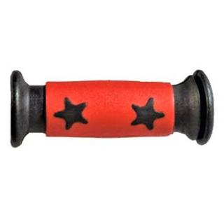 Mansoane biciclete copii OLONA Italy Stars 101, guma TPR, 22 94 mm, rosu negru
