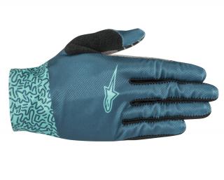 Manusi ALPINESTARS Stella Aspen Pro Teal, petrol, marime XS