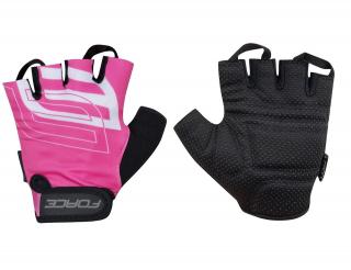 Manusi ciclism FORCE Sport, roz , marime L