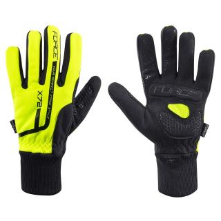 Manusi iarna FORCE X72, fluo, marime M