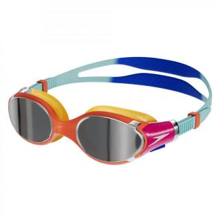 Ochelari inot adulti SPEEDO Biofuse Mirror 2.0, portocaliu albastru