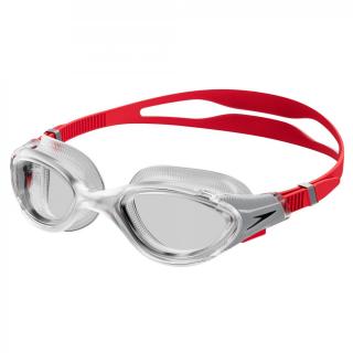 Ochelari inot adulti SPEEDO Biofuse Mirror 2.0, transparent rosu