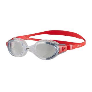 Ochelari inot adulti Speedo Futura Biofuse flexiseal rosu transparent