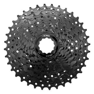 Pinioane casetate KMC React, 11-36T, 10 viteze, negru