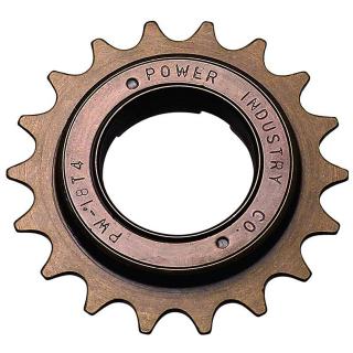 Pinion filetat POWER FW-D01, 16T, single speed, auriu