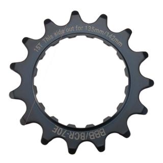 Placa pedalier BBB BCR-70E E-Bike Sprocket 3 32x15T, negru