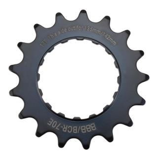 Placa pedalier BBB BCR-70E E-Bike Sprocket 3 32x17T, negru