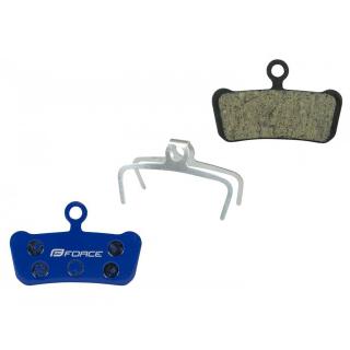 Placute frana polimerice FORCE compatibile AVID Trail Guide Fe, cu arc