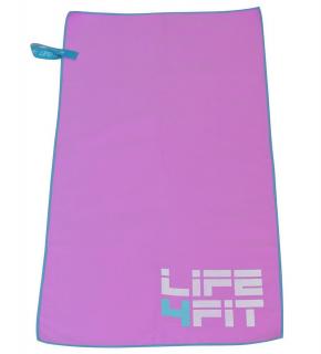 Prosop fitness LIFEFIT Quick Dry, 105x175 cm, roz