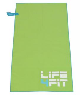 Prosop fitness LIFEFIT Quick Dry, 105x175 cm, verde