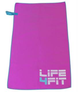 Prosop fitness LIFEFIT Quick Dry, 105x175 cm, violet