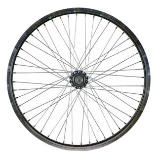 Roata spate BMX 20   CERURIM Othin, aluminiu simpla, profil frane V-Brake, 48H (406x25), neagra