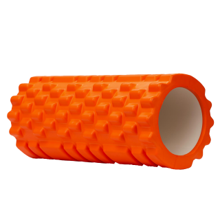 Rola masaj ORION Foam Roller, 33 cm, portocaliu