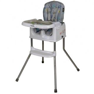 Scaun de luat masa multifunctional 3in1 COCCOLLE Ziti Grey Stars