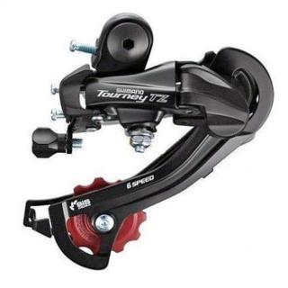 Schimbator Spate Shimano RD-TZ500 TZ GS - 6 Viteze, Negru