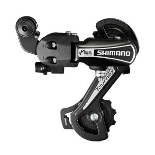 Schimbator spate Shimano Tourney RD-TY21-B GS, 6 Viteze, Prindere Directa, Negru