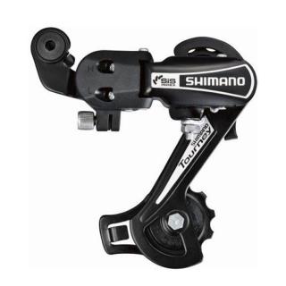 Schimbator spate SHIMANO Tourney RD-TY21 GS, 6 viteze, negru