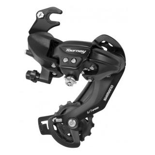 Schimbator spate SHIMANO Tourney TY-300B, 6 7 viteze, negru