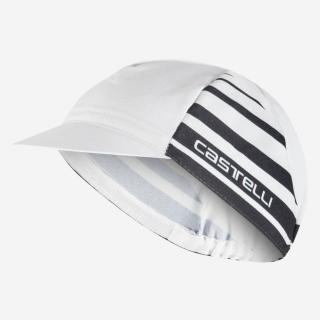 Sepcuta ciclism CASTELLI Classico Cap, marime universala, alb negru