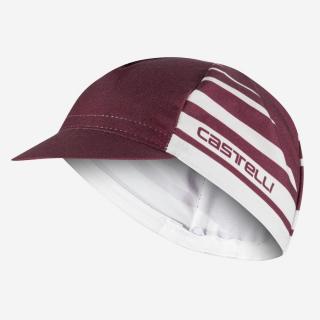 Sepcuta ciclism CASTELLI Classico Cap, marime universala, visiniu alb