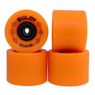 Set 4 roti skateboard 60x45 mm, portocaliu