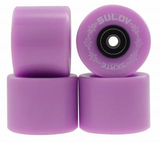 Set 4 roti skateboard SULOV, violet